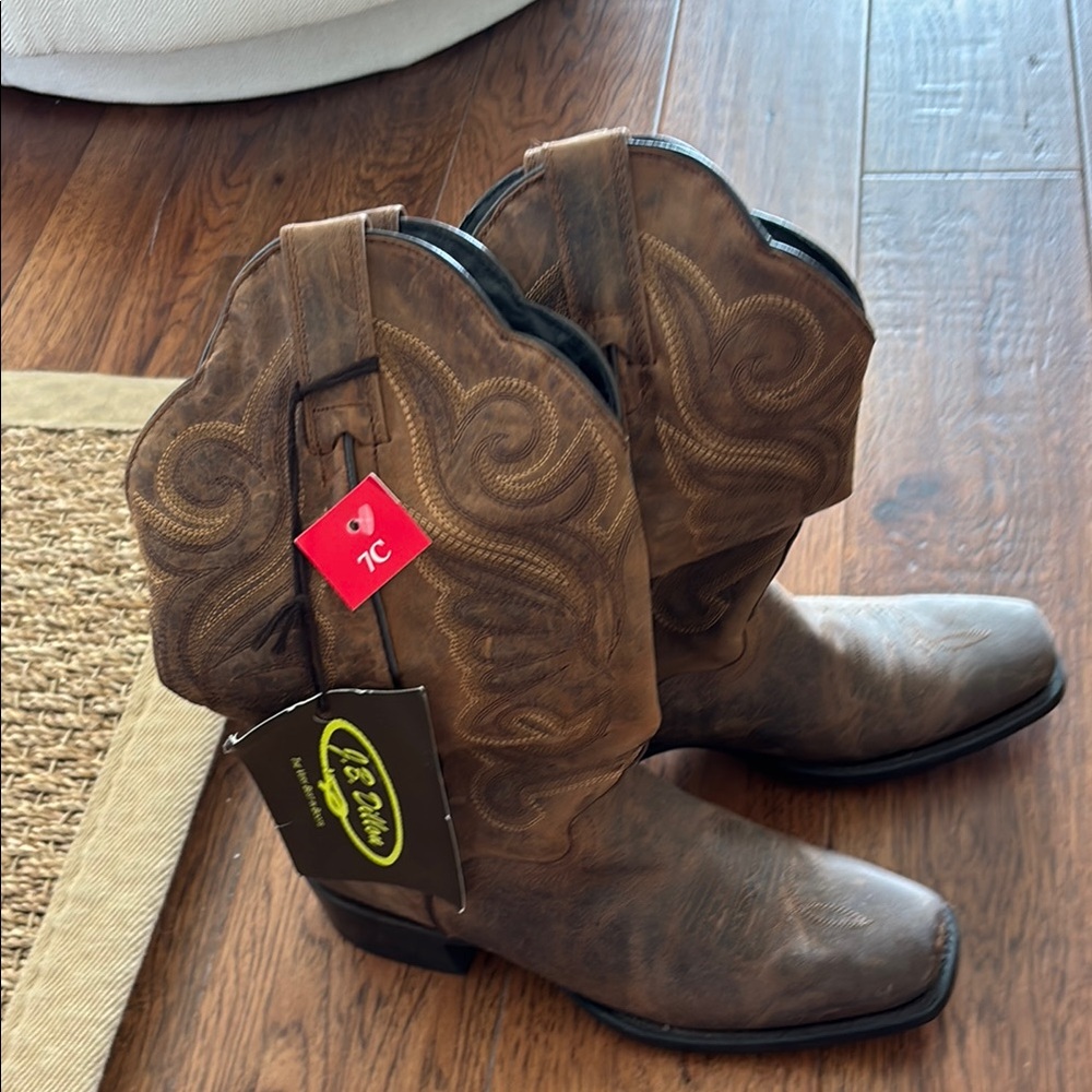Brown Western Cowboy Boots